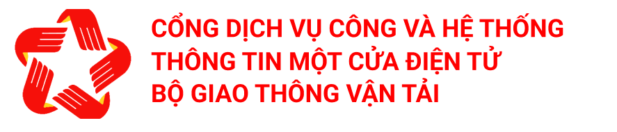 Dịch vụ công trực tuyến Bộ Giao thông vận tải